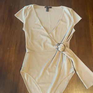 Women’s beige Bodysuit